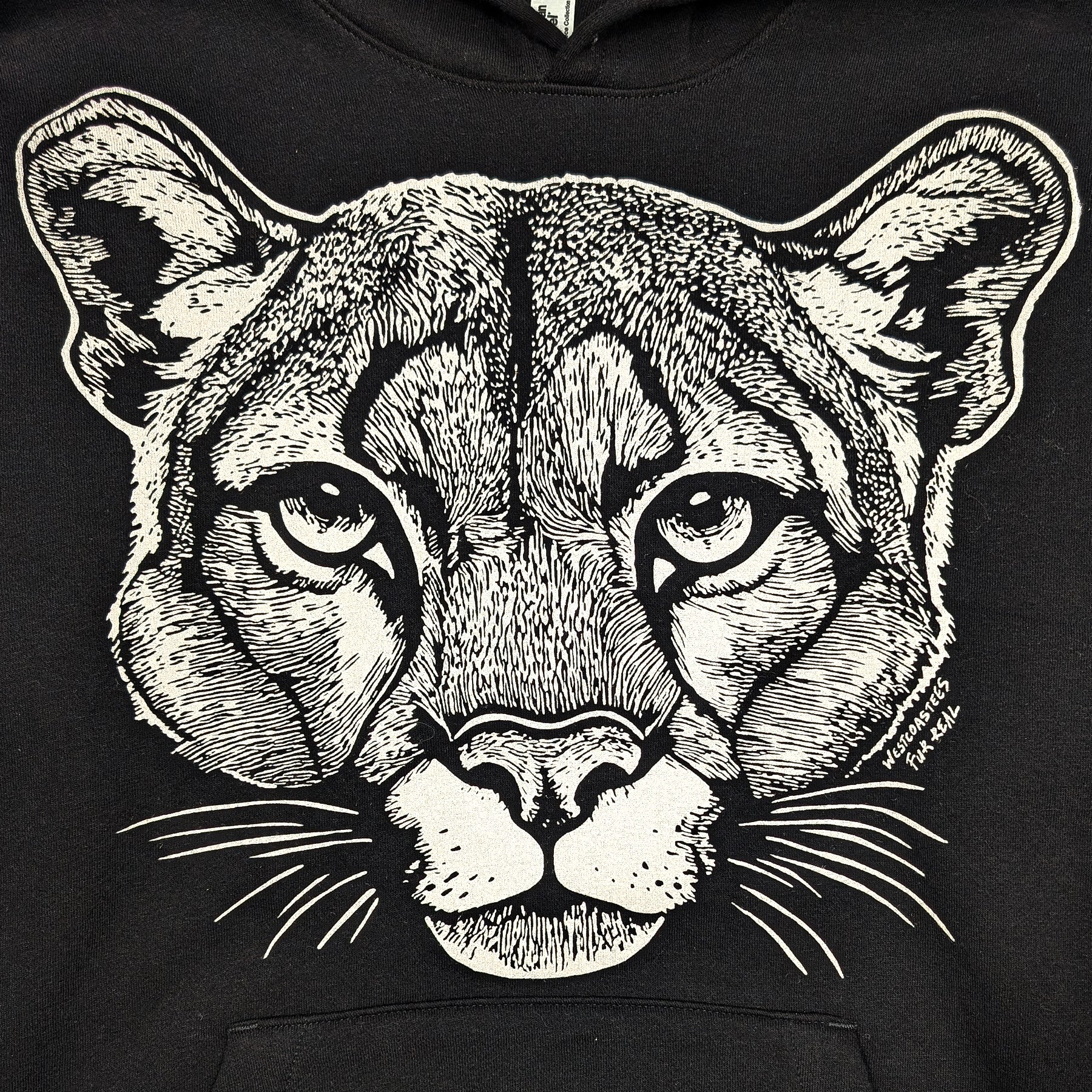 Adult Unisex Mountain Lion pullover hoodie