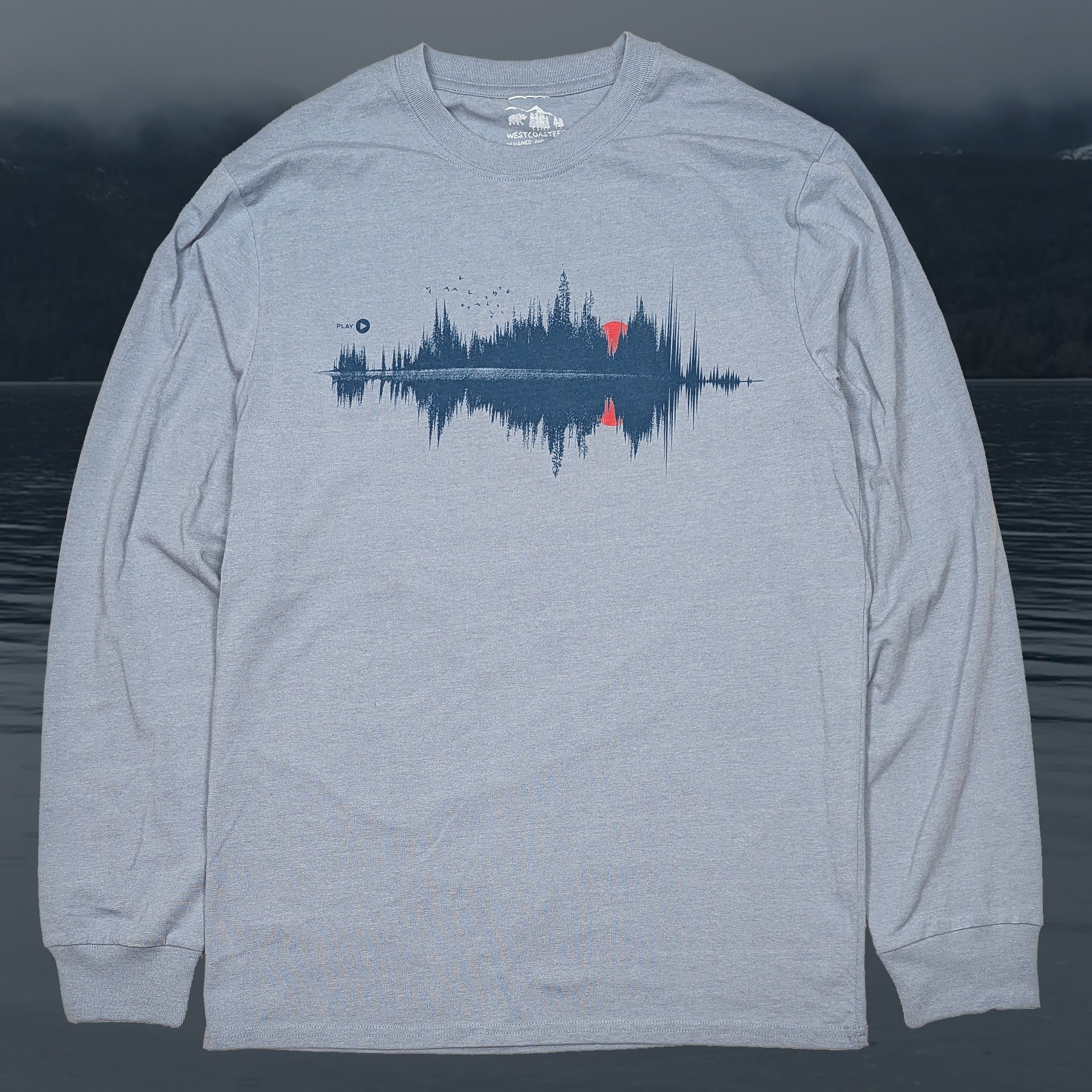 Adult Unisex Soundwave Long Sleeve T-shirt