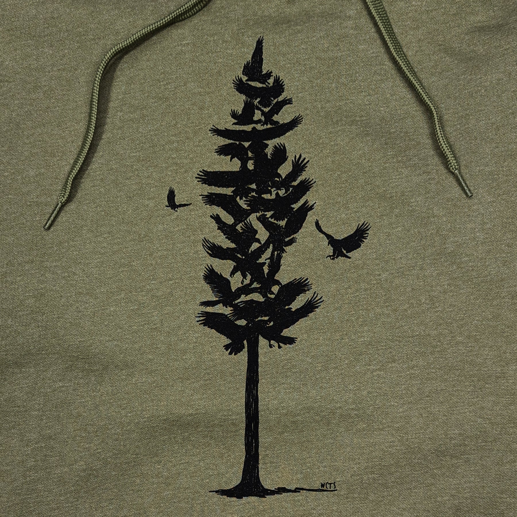 Adult Unisex Eagle Pine Hoodie