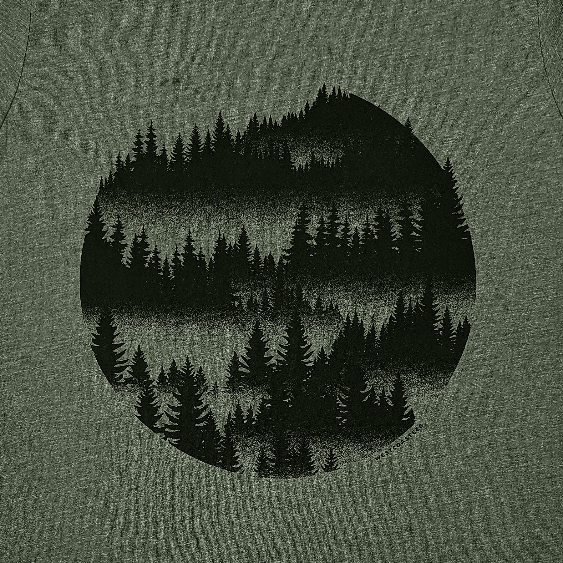 Adult Unisex Misty Forest t-shirt