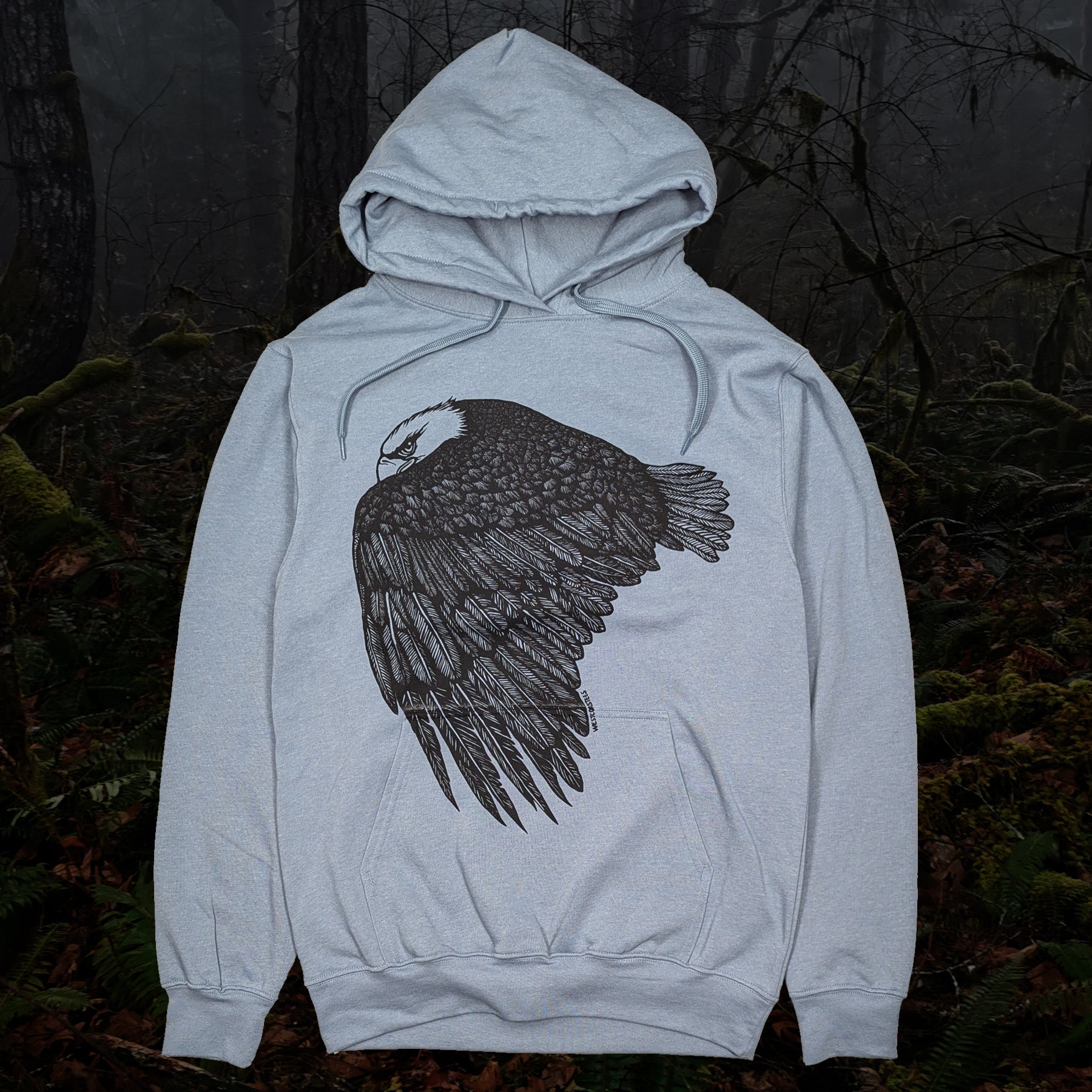 Adult Unisex Eagle pullover hoodie