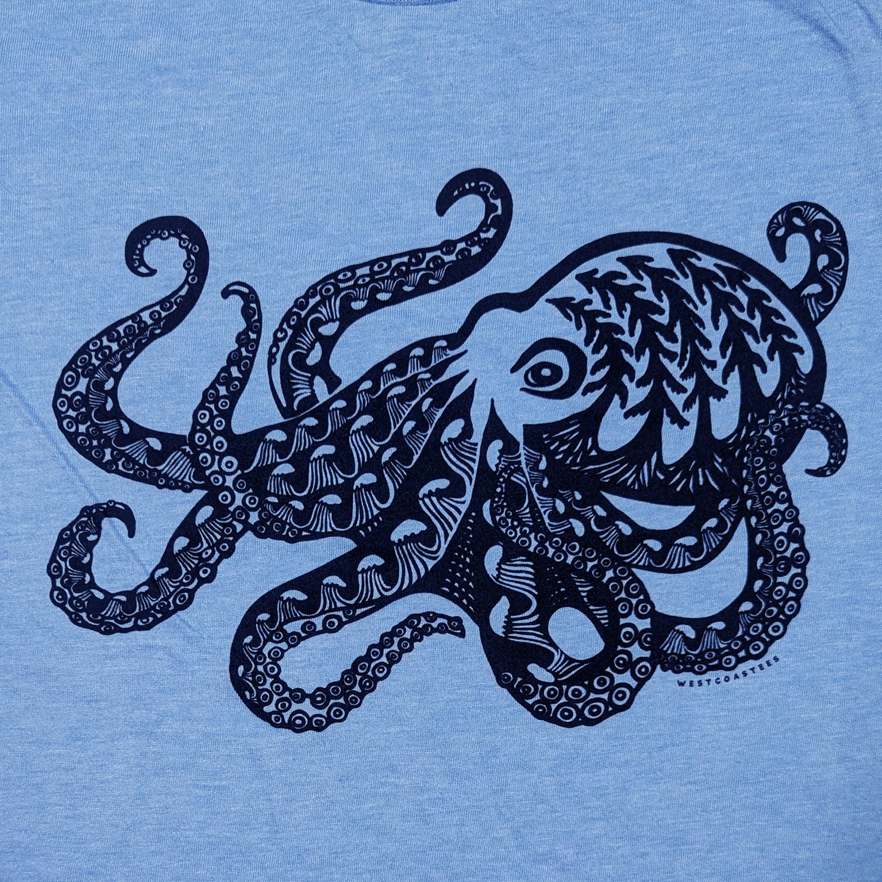 Kid's Forest Octopus T-shirt