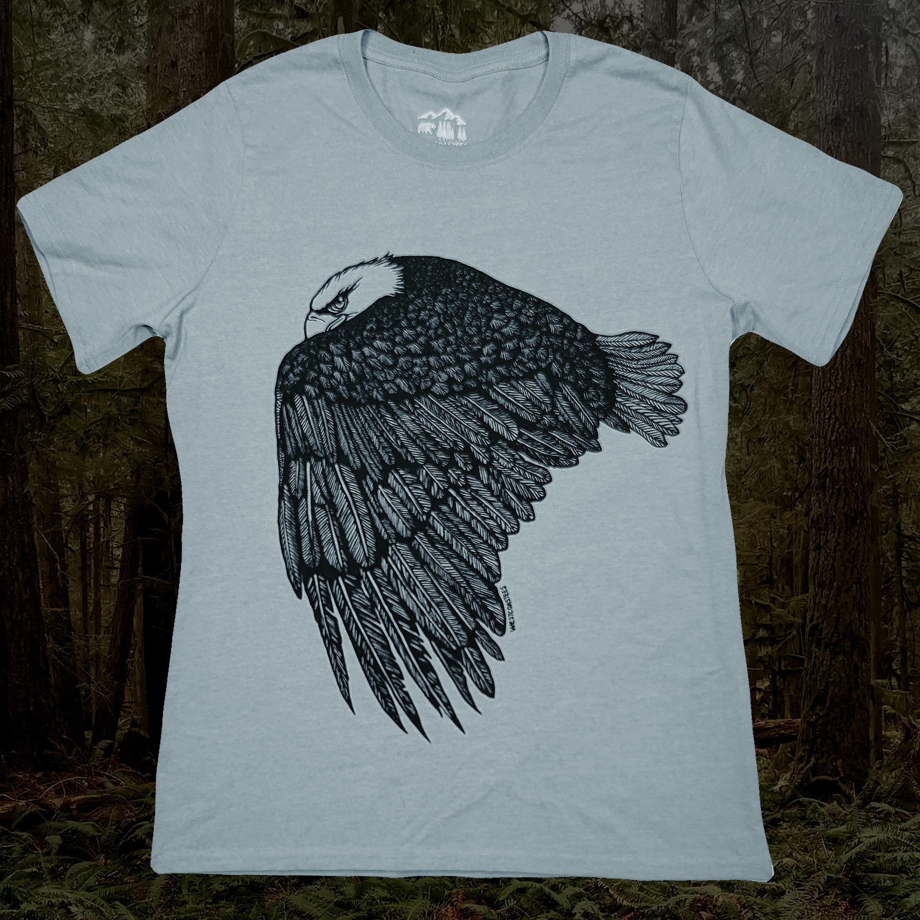 Women's Eagle crewneck t-shirt