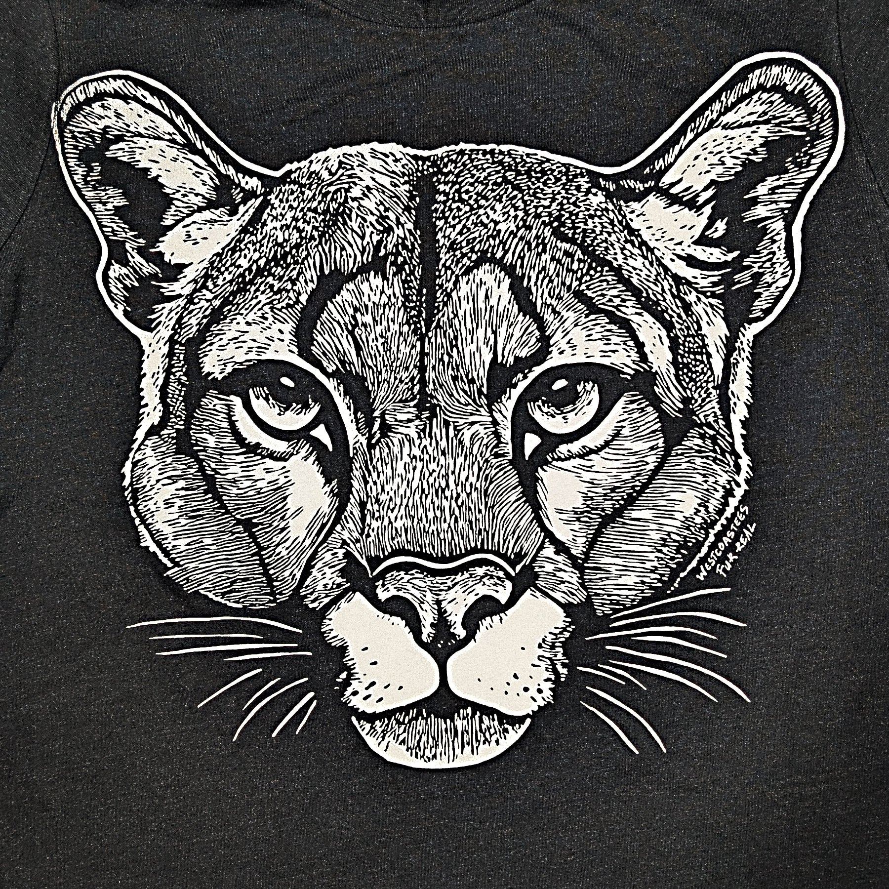 Women's Mountain Lion Crewneck T-shirt