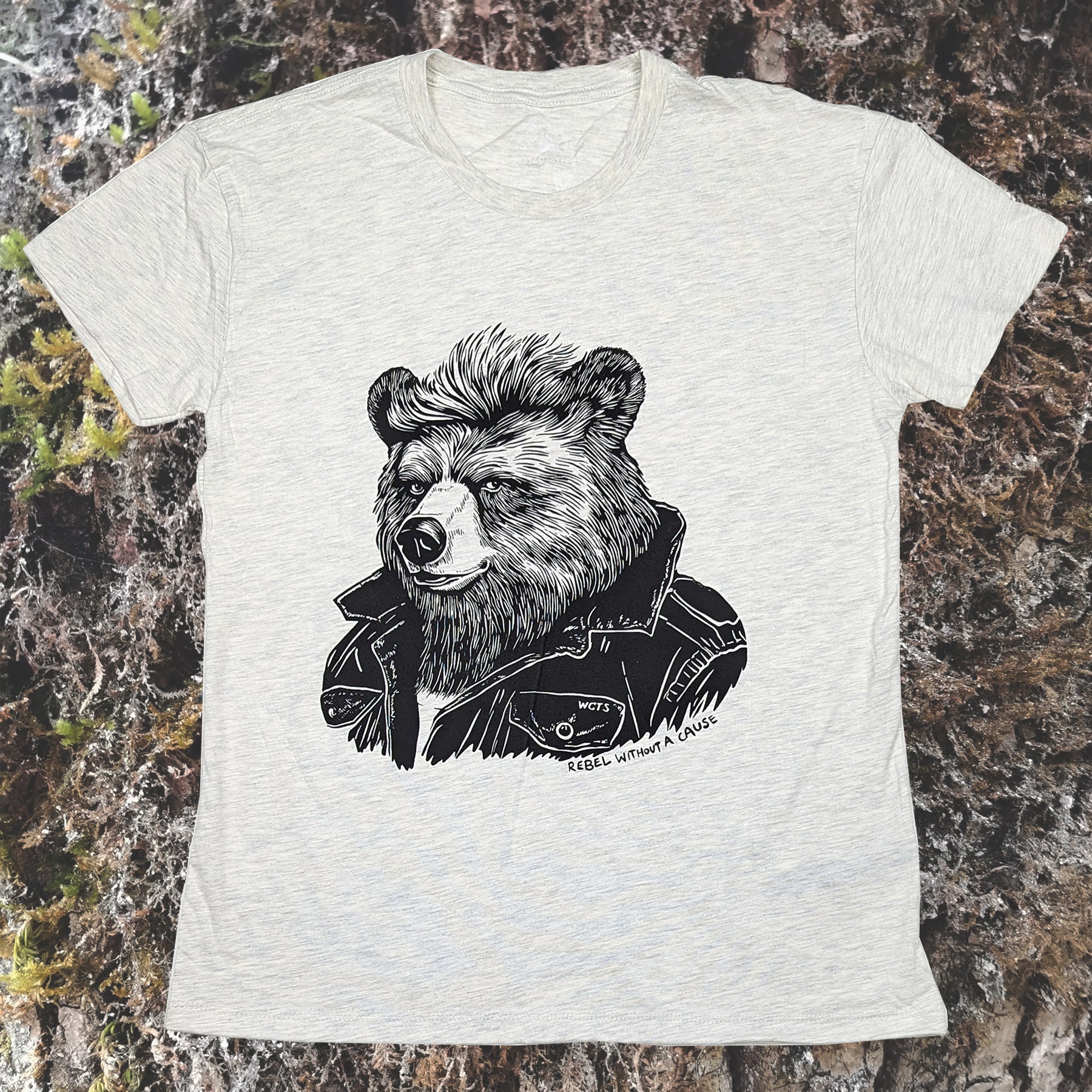 Womens Rebel Bear t-shirt