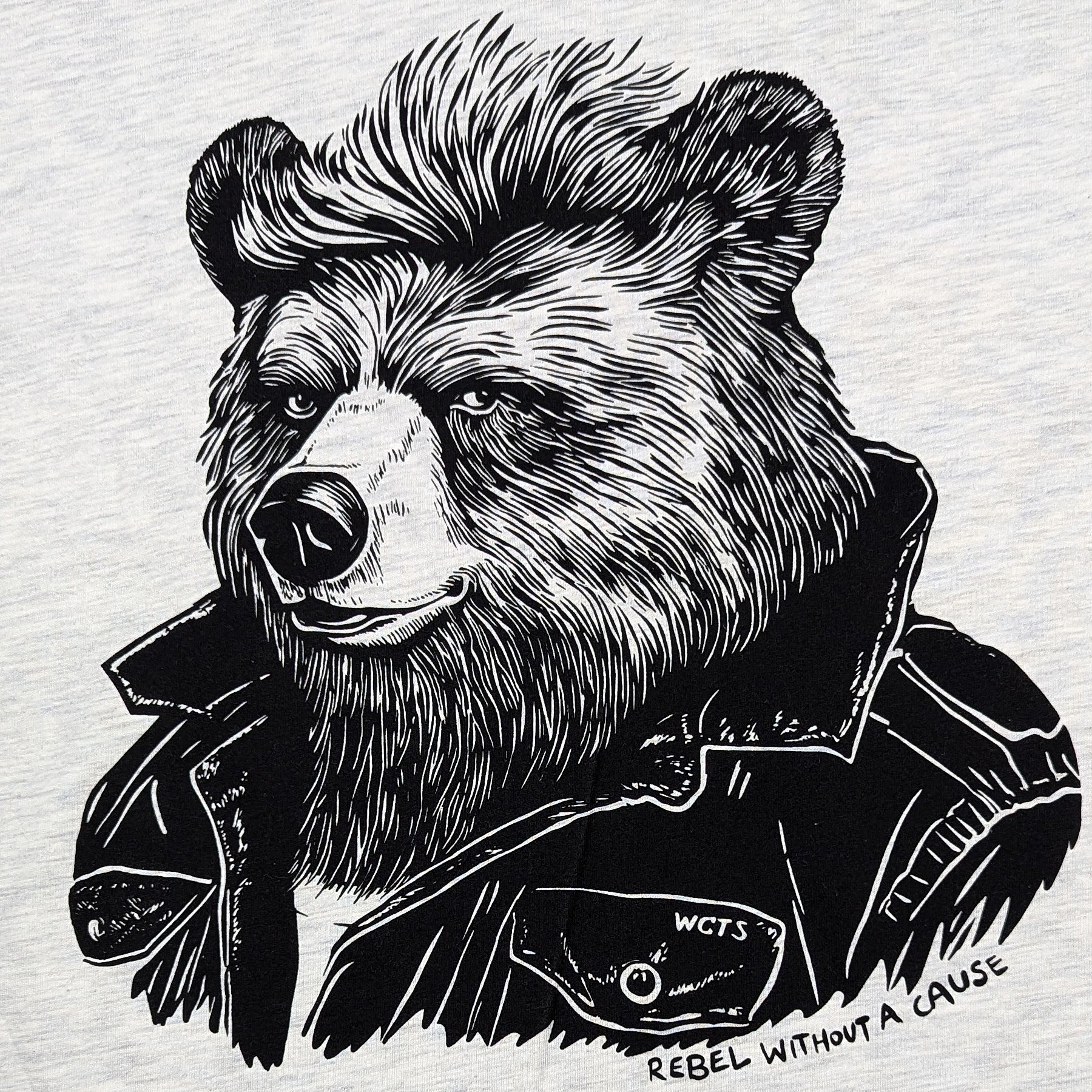 Womens Rebel Bear t-shirt