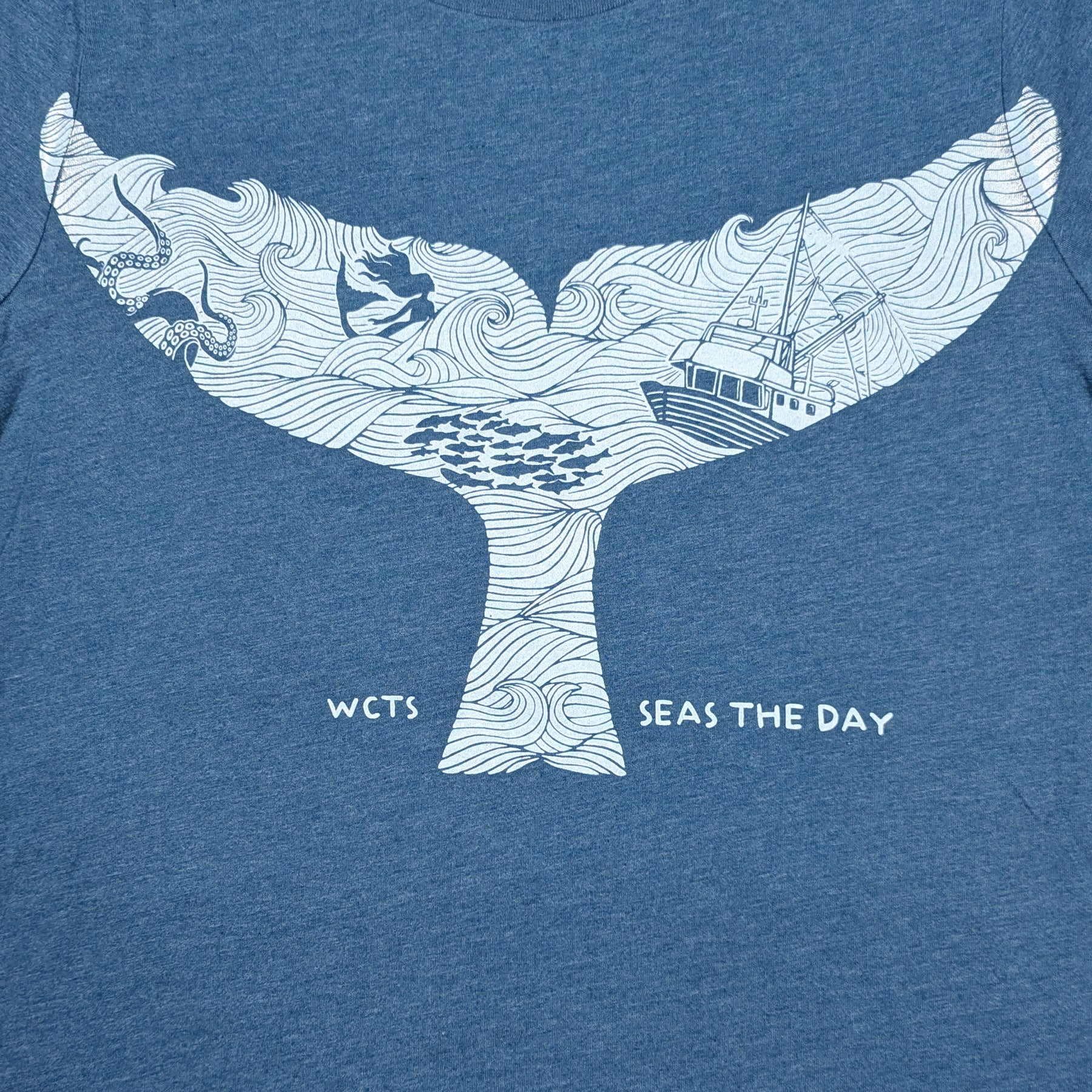 Women's Seas The Day crewneck T-shirt